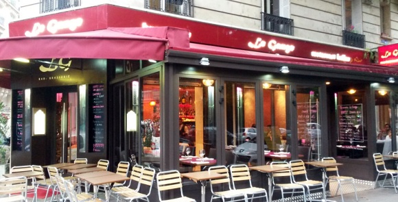 Panoramique du restaurant Le Gange à Paris