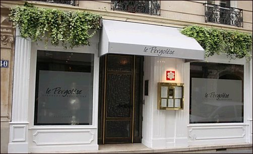 Panoramique du restaurant Le Pergolèse à Paris