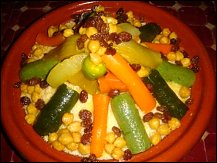 Photo restaurant paris Les Andalouses - Couscous généreux et coloré