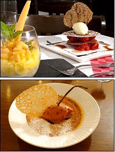 Photo restaurant paris Le Chateau Poivre - Desserts savoureux : un sans faute!