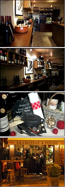 Photo restaurant paris Le Chateau Poivre - Cave à vin accueillante