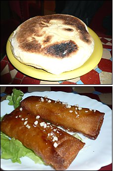 Photo restaurant paris L'Oasis - Pain maison et entr�e mielleuse