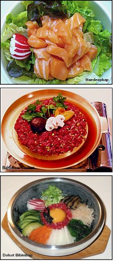 Photo restaurant paris Oh ! Chapeau - Saumon, barbecue cor�en et Dolsot Bibimbap