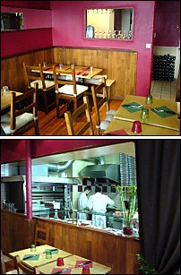 Photo restaurant paris Alice Pizza - Cuisine ouverte sur la salle
