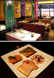 Photo restaurant paris Le Queniau - L'assiette gourmande est incontournable.