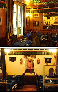 Photo restaurant paris Sagar Matha - Déco et musique très Zen.