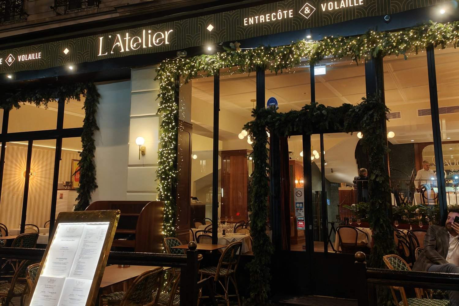 Restaurant Franais L'Atelier Entrecte & Volaille Bastille  Paris - Photo 8