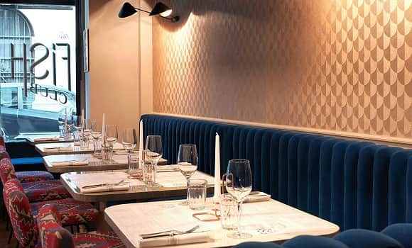 Restaurant Franais  Paris The Fish Club | Fish Club : un bar  poisson tendance