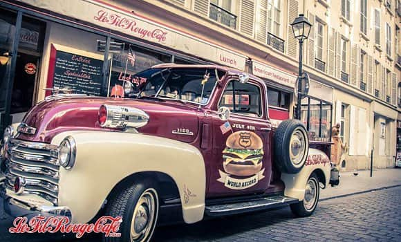 Restaurant Amricain Le Fil Rouge Caf  Paris - Photo 6