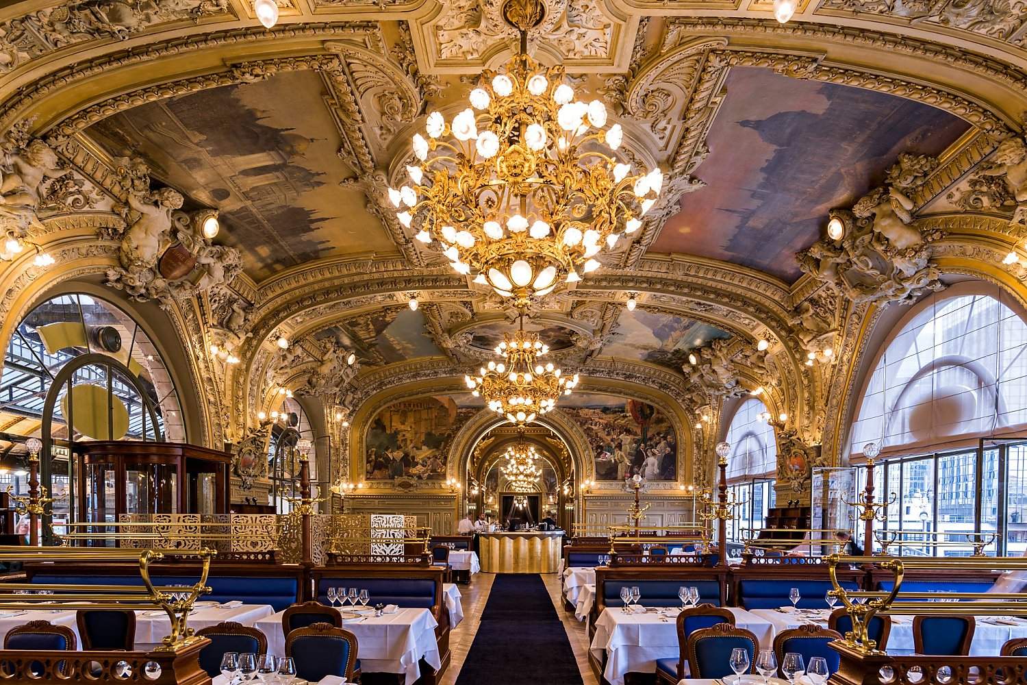 Restaurant Franais Le Train Bleu  Paris - Photo 1