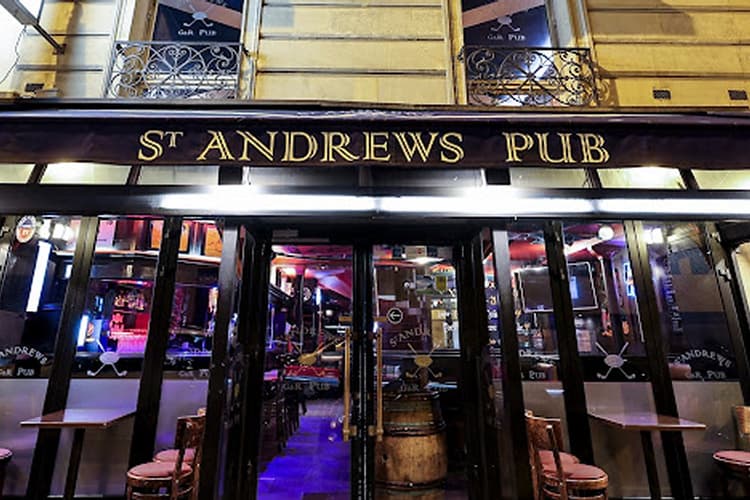 Restaurant Pub Saint Andrews à Paris