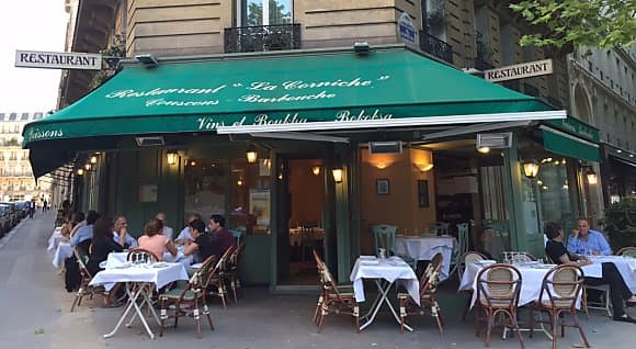 Restaurant La Corniche à Paris