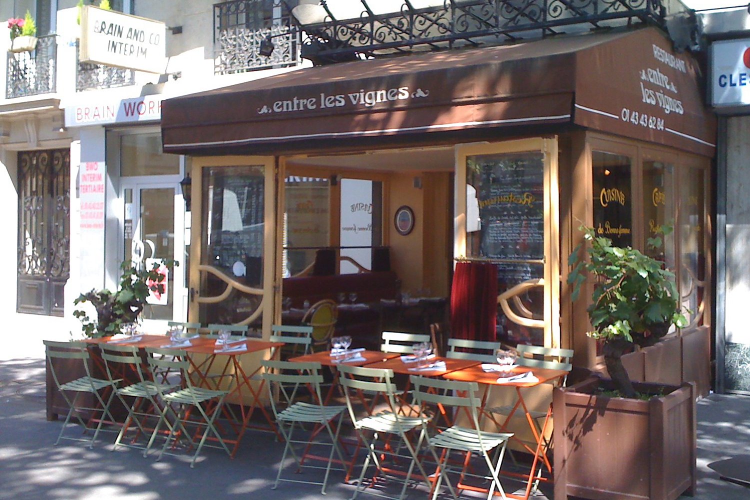 Restaurant Franais Entre les Vignes  Paris - Photo 2